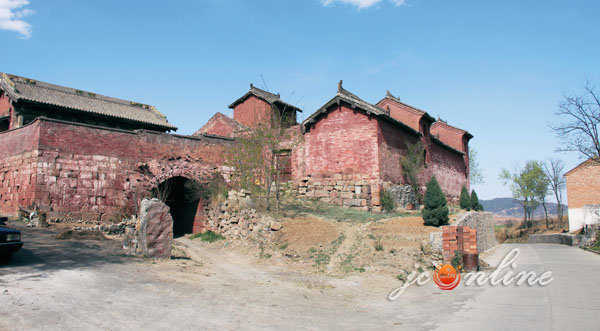 高平市寺莊鎮伯方村三眼閣外景