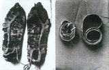 （13）晋城红军战士江玉山穿过的草鞋和系过的腰带